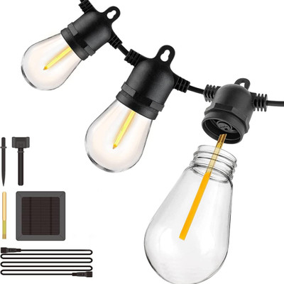 MANSAA 10 LEDs 0.097 m Yellow Steady, Flickering Bulb Rice Lights(Pack of 1)