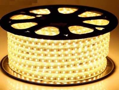 Varnet Enterprise 600 LEDs 5 m Gold Steady String Rice Lights(Pack of 1)