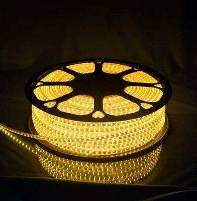 Dr MURECO 6500 LEDs 50 m Gold Steady String Rice Lights(Pack of 2)