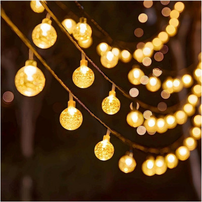 Anagh enterprises 14 LEDs 3.5 m Yellow Steady String Rice Lights(Pack of 1)