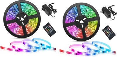 Stylopunk 345 LEDs 4.5 m Multicolor Steady Strip Rice Lights(Pack of 2)