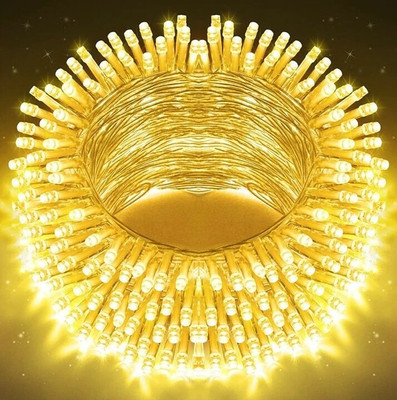 spark world 22 LEDs 6.5 m Yellow Steady Bulb Rice Lights(Pack of 1)