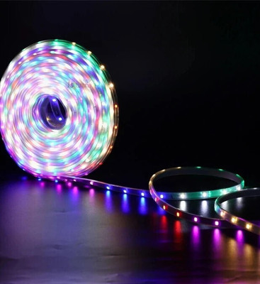 Radha Engineering Company 100 LEDs 10 m Multicolor Flickering, Color Changing, Steady Strip Rice Lights(Pack of 1)