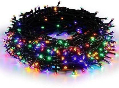 ishumi 20 LEDs 15 m Multicolor Color Changing, Flickering, Steady Bulb Rice Lights(Pack of 1)
