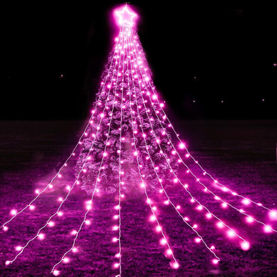 MUMU 42 LEDs 12 m Pink Steady Bulb Rice Lights(Pack of 2)