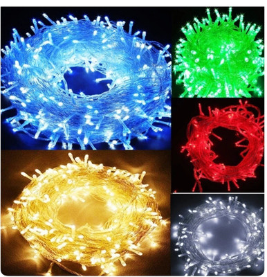 Local Charm 100 LEDs 7 m Multicolor Steady String Rice Lights(Pack of 5)
