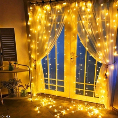 KAVANA 40 LEDs 10 m Yellow Steady String Rice Lights(Pack of 1)