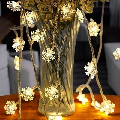 HASRU 14 LEDs 4.57 m Yellow Steady String Rice Lights(Pack of 1)
