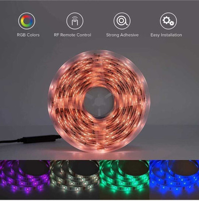 Bronxton 115 LEDs 3 m Multicolor Color Changing Strip Rice Lights(Pack of 1)