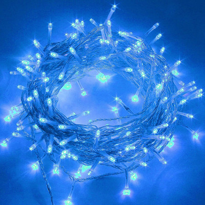 Home Delight 54 LEDs 11.99 m Blue Steady String Rice Lights(Pack of 1)