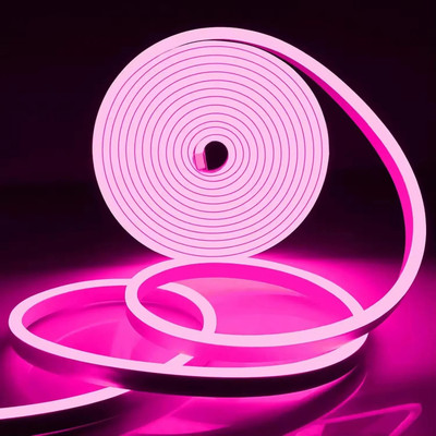KAVORA 600 LEDs 5 m Pink Steady Bulb Rice Lights(Pack of 1)