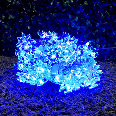 Infiprises 20 LEDs 4 m Blue Steady Flower Rice Lights(Pack of 1)