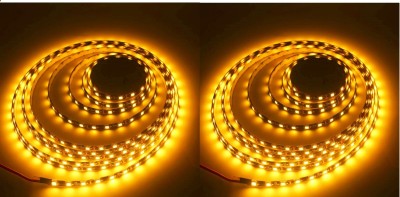 CANDLE 240 LEDs 4 m Yellow Steady Strip Rice Lights(Pack of 2)