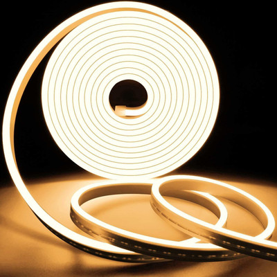 Varnet Enterprise 600 LEDs 5 m Gold Steady Strip Rice Lights(Pack of 1)