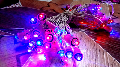 Shiv Shankar Sells 50 LEDs 10 m Multicolor Color Changing Strip Rice Lights(Pack of 1)