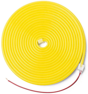 KAVYARA 600 LEDs 5 m Yellow Steady Strip Rice Lights(Pack of 1)