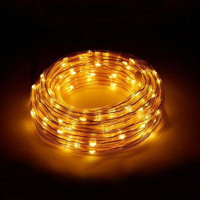 Teeirt 36 LEDs 20 m Yellow Steady String Rice Lights(Pack of 6)