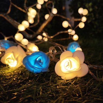 NISCO 20 LEDs 4 m Yellow Steady Flower Rice Lights(Pack of 1)