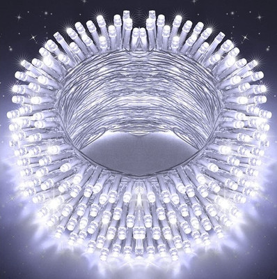 MPROW 40 LEDs 11 m White Steady Bulb Rice Lights(Pack of 5)