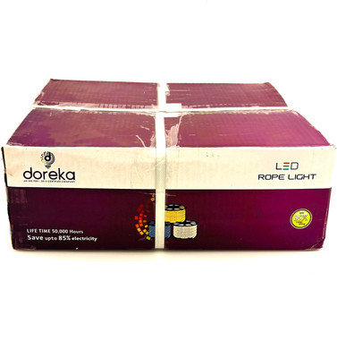 Doreka 120 LEDs 50 m Pink Flickering Strip Rice Lights(Pack of 1)