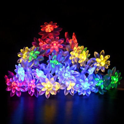 RaajaOutlets 20 LEDs 4.5 m Multicolor Steady Flower Rice Lights(Pack of 1)