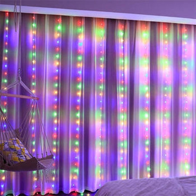 KAVYARA 300 LEDs 3 m Multicolor Flickering String Rice Lights(Pack of 1)