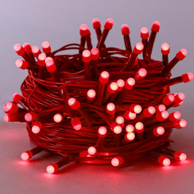 Shreyansh 40 LEDs 13 m Red Flickering, Steady Bulb Rice Lights(Pack of 1)