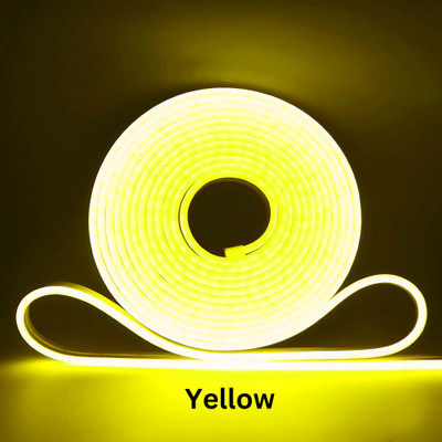 KAVYARA 600 LEDs 5 m Yellow Steady Strip Rice Lights(Pack of 1)