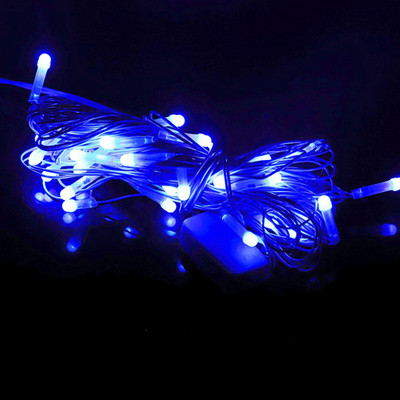 Tlismi 70 LEDs 15 m Blue Steady String Rice Lights(Pack of 2)