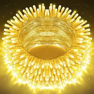 CANDLE 40 LEDs 11 m Yellow Steady String Rice Lights(Pack of 6)