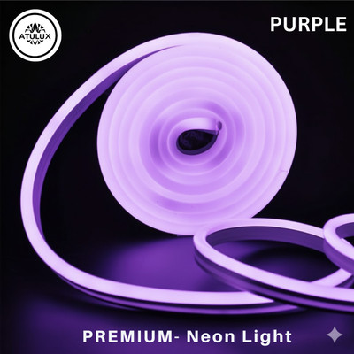 ATULUX 300 LEDs 5 m Purple Steady Strip Rice Lights(Pack of 1)