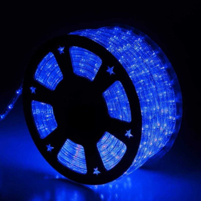 v enterprise 1200 LEDs 10 m Blue Steady Strip Rice Lights(Pack of 1)
