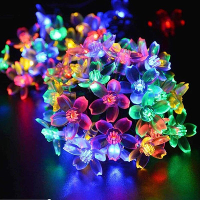 x pulse 14 LEDs 3 m Multicolor Steady Flower Rice Lights(Pack of 1)