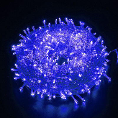 WBD 40 LEDs 9 m Blue Steady Bulb Rice Lights(Pack of 1)