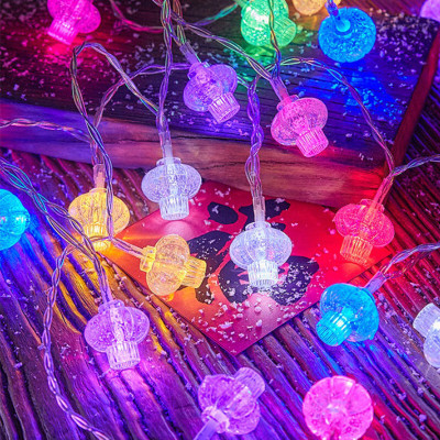 WBD 10 LEDs 4 m Multicolor Steady Lantern Rice Lights(Pack of 1)