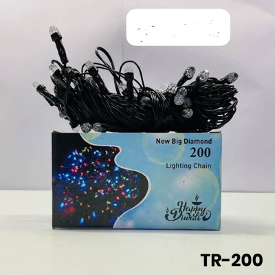 A CONNECT Z 40 LEDs 15 m Multicolor Color Changing Butterfly Rice Lights(Pack of 1)