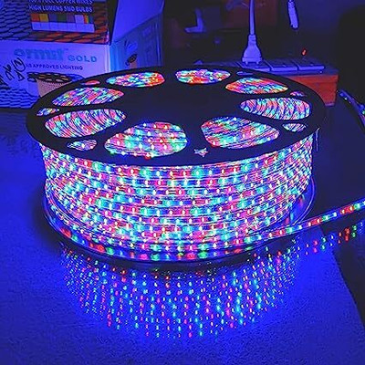 Nutts 120 LEDs 15 m Multicolor Color Changing Strip Rice Lights(Pack of 1)