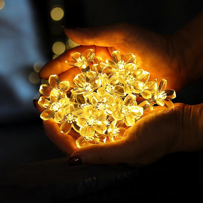 RaajaOutlets 40 LEDs 5.99 m Yellow Steady Flower Rice Lights(Pack of 1)