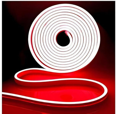 neha decoration 360 LEDs 10 m Red Steady String Rice Lights(Pack of 1)