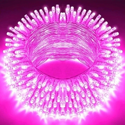 AP Source 40 LEDs 11.5 m Pink Steady Ball Rice Lights(Pack of 1)
