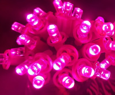 A.S.D. Electronics 200 LEDs 34.12 m Pink Steady String Rice Lights(Pack of 4)