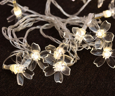 FYUGO 16 LEDs 3.05 m Yellow Steady Flower Rice Lights(Pack of 1)