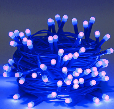 Jee Dee 40 LEDs 15 m Blue Steady Ball Rice Lights(Pack of 1)