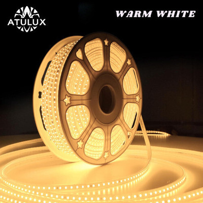 ATULUX 1950 LEDs 30 m White, Yellow Steady Strip Rice Lights(Pack of 1)