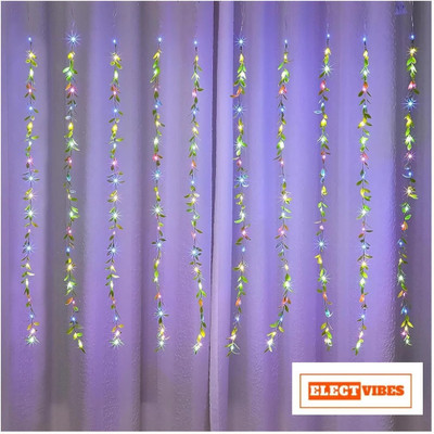 ELECTVIBES 200 LEDs 3 m Multicolor Color Changing Leaf Rice Lights(Pack of 1)