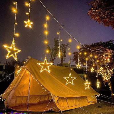 beecraft 12 LEDs 3 m Transparent Steady Star Rice Lights(Pack of 1)