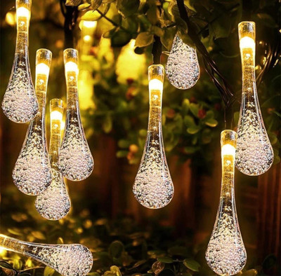 Glow Right 16 LEDs 3.5 m Yellow Flickering Ball Rice Lights(Pack of 1)
