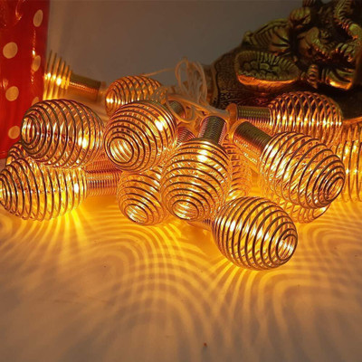 xenith 14 LEDs 3 m Gold Steady Bulb Rice Lights(Pack of 1)