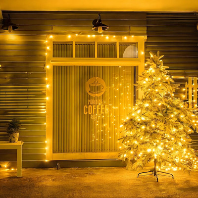 Lumicub 36 LEDs 15.1 m Yellow Flickering String Rice Lights(Pack of 1)