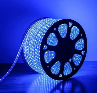 Trendy Styler 1200 LEDs 10 m Blue Color Changing, Flickering, Steady Bulb Rice Lights(Pack of 1)